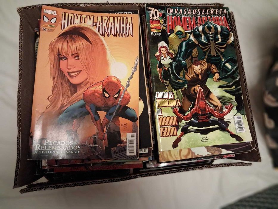 Revistas Homem-Aranha Panini