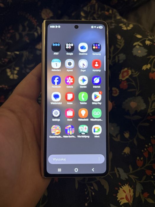 Samsung Galaxy Z Fold 4 512GB DUAL SIM beżowy stan BDB