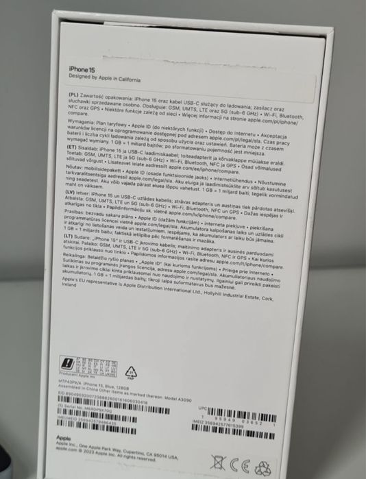 Iphone 15 128 gb stan jak nowy