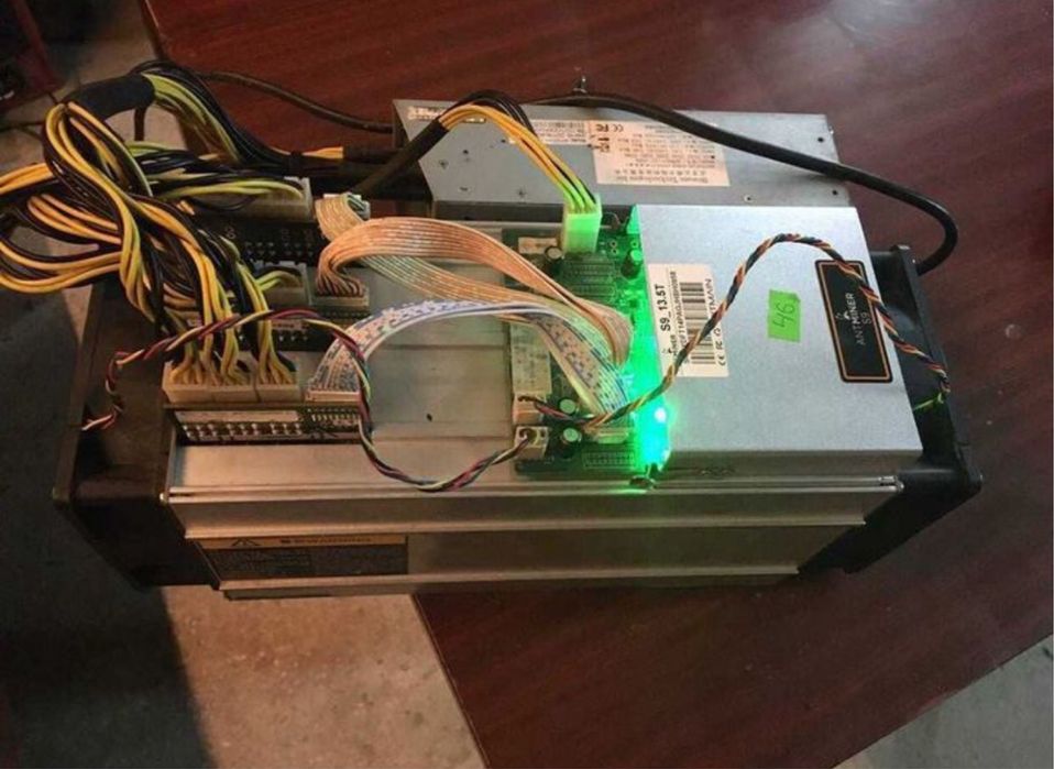 Antminer asic s9 13.5th с БП, 13 шт