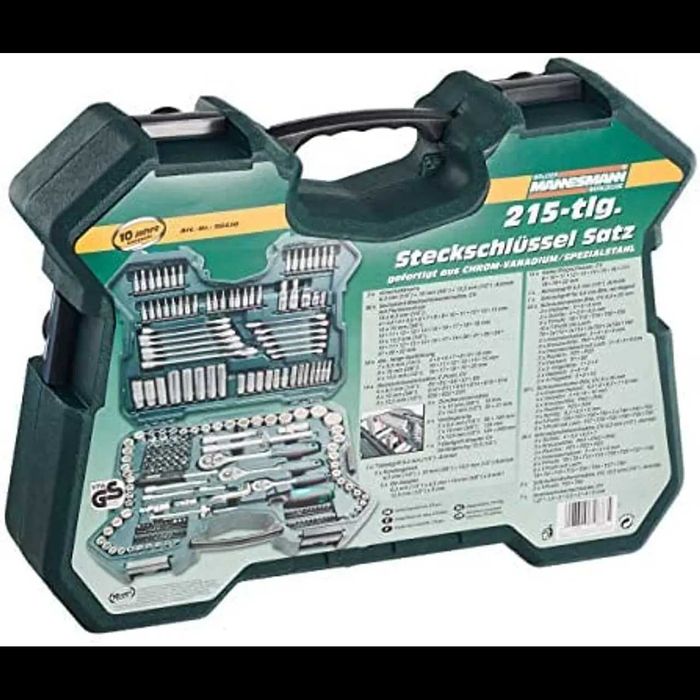 D33-Mala chaves roquete Mannesmann M9 8430 Mala com chaves  215 peças