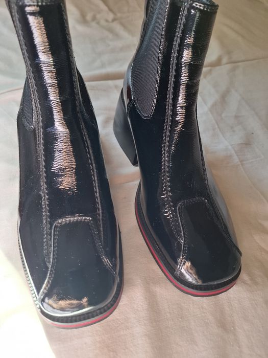 Ботильоны ботинки челси кожа натуральная демисезонные