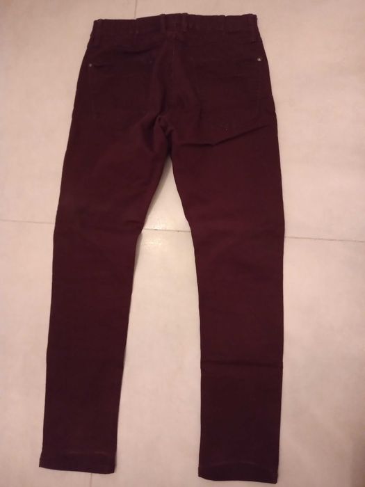 Spodnie męskie Reserved,kolor burgund /wino/