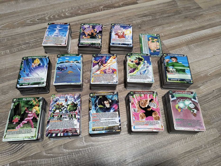 Dragon Ball Super - Lote 1300+ Cartas