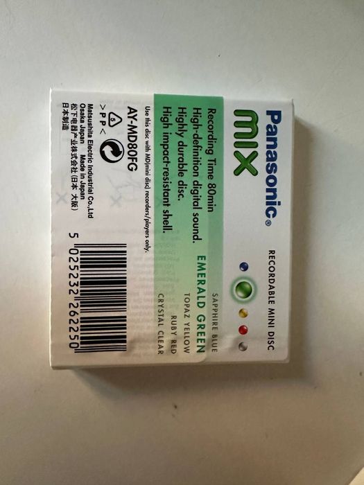 Мини-диски 200шт Panasonic Mix MD 80.