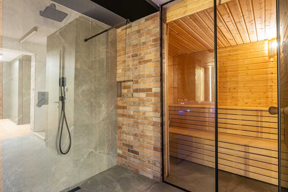 Domek premium z Jacuzzi i sauna Beskidy | 10-13 osób | widok |  Złatna