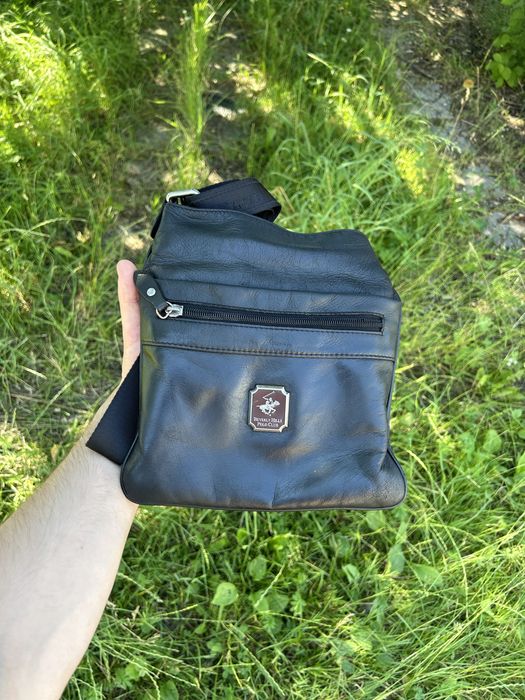 Сумка Beverly Hills Polo Club поло барсетка шкіряна сумка