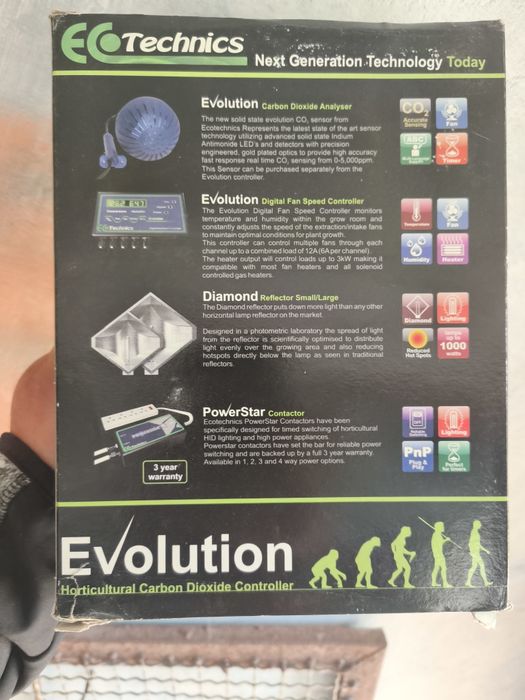 Контролер мікроклімату та CO2 Ecotechnics Evolution