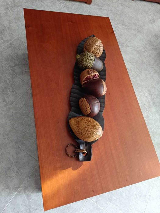 Frutos secos de decoração