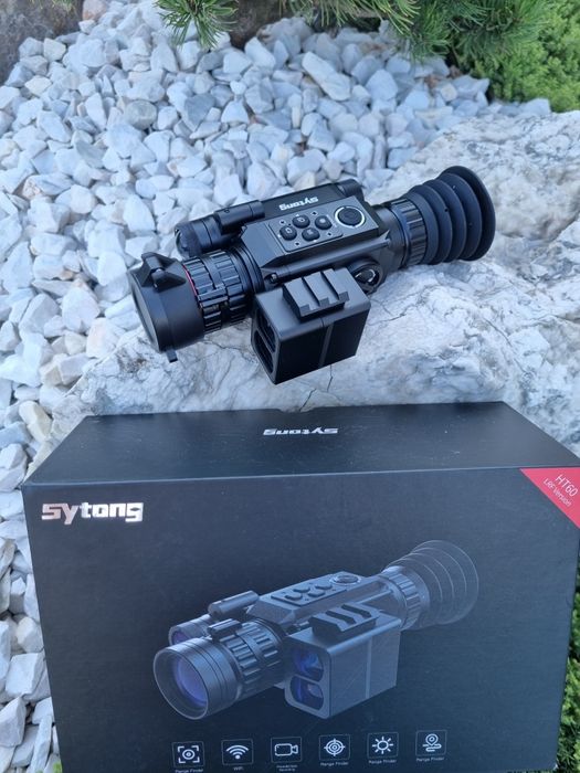 Цифровий приціл нічного бачення Sytong HT-60 LRF з лазерним далекоміро