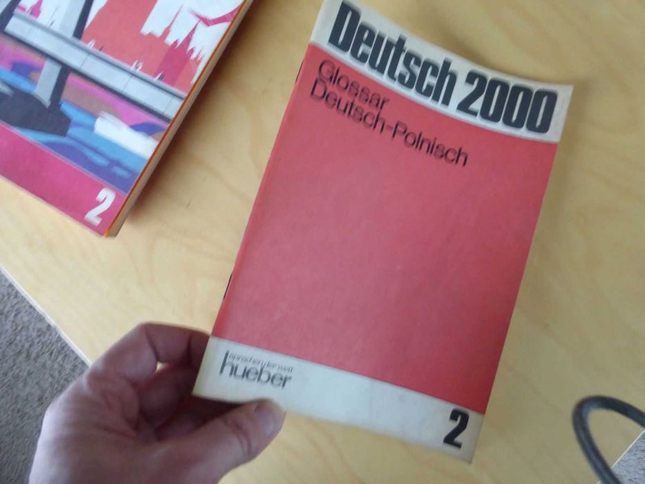 Deutsch 2000 band 2 + Arbeitsbuch + Glossar Deutsch-Polnisch 3 książki