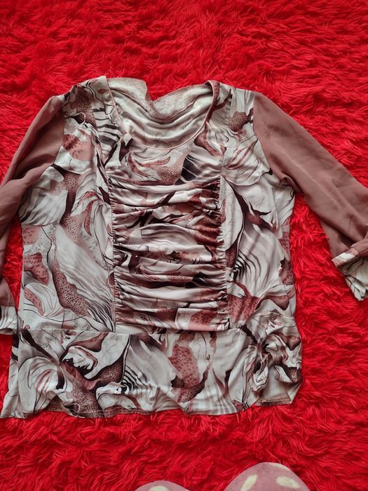 Eleganckie bluzki damskie rozmiar 40 XL XXL pięć par