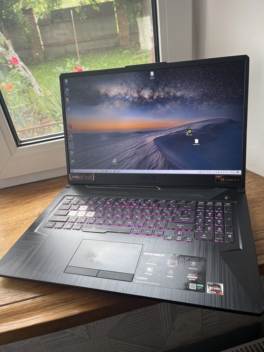 Asus TUF Ryzen7/16/NvMe 512/17.3 144Hz/GTХ 1660Ti