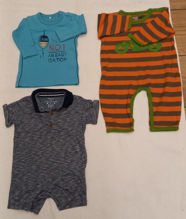 Paka dla chłopca.Rozmiar 62-68(11 sztuk)