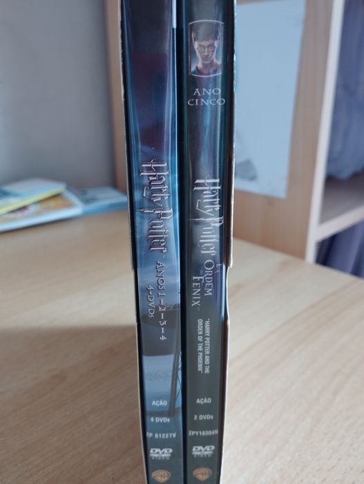 6 DVDs de "Harry Potter"