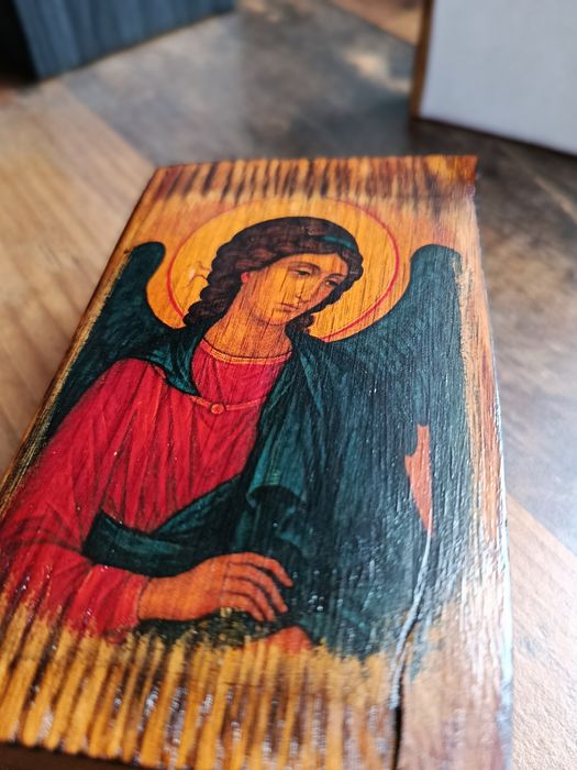 Ікона ручної роботи Архангел Гавриїл