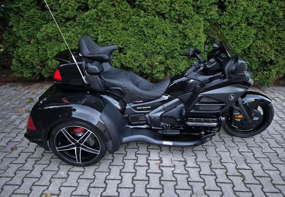Honda GL Honda GL1800 Goldwing Trike Trajka BLACK 18tys mil Full Led Max Serwis
