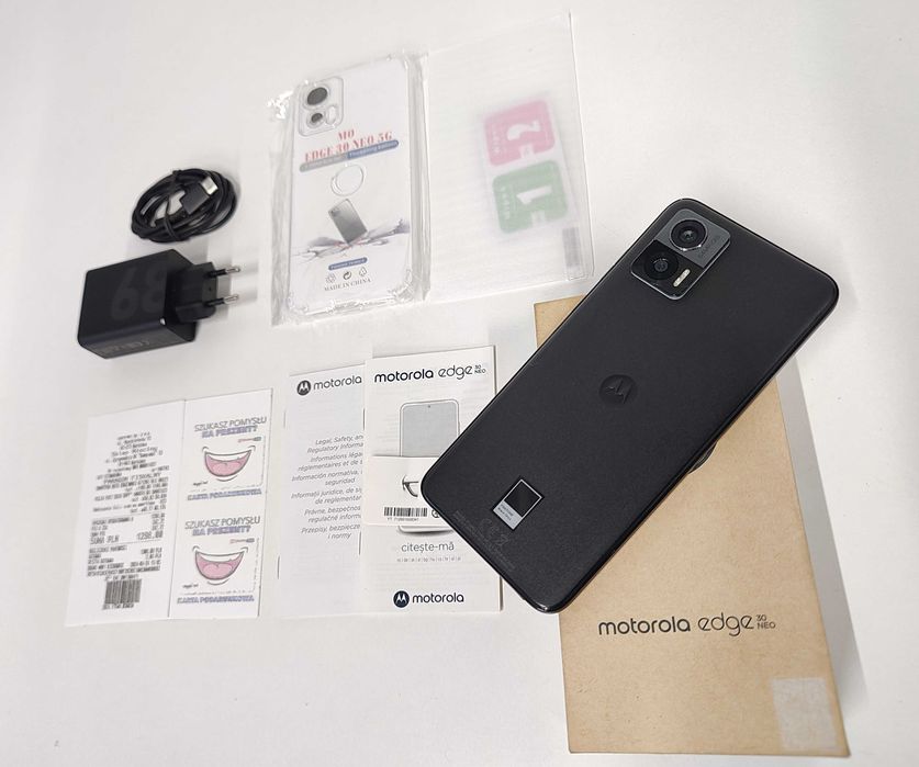 Jak Nowa | Motorola Edge 30 Neo | Black Onyx | Gwarancja