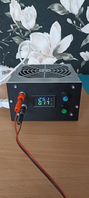 Регулируемый блок питания 25В/10А. Зарядное для аккумулятора CC/CV