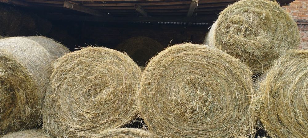 Siano mała kostka, okrągłe bale
