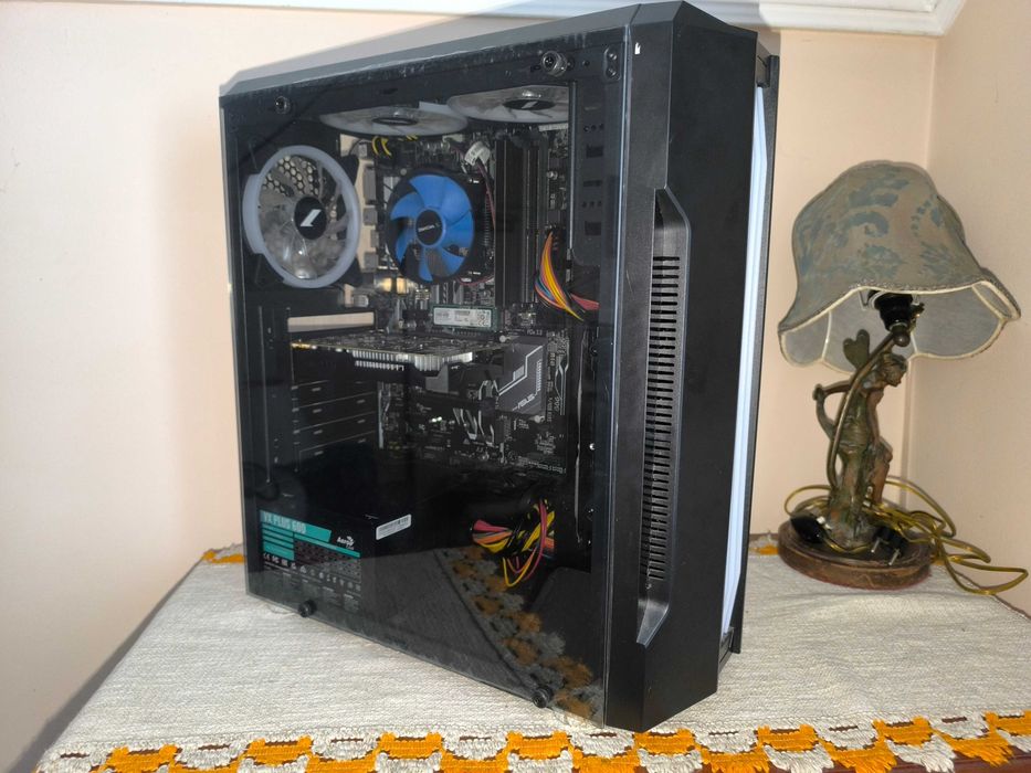 ігровий Пк intel core i3-7100/ram 16gb, ssd-м2 128gb, hdd 500, video 4GB