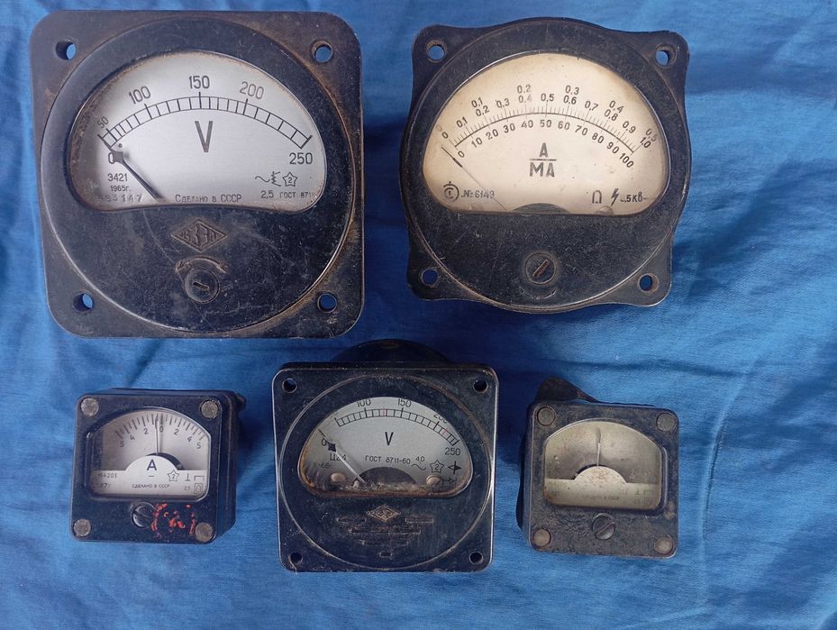 Вольтметры и амперметры