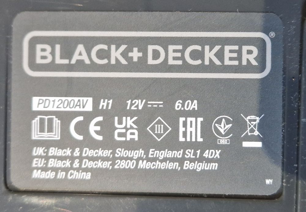 Odkurzacz ręczny BLACK & DECKER PD1200AV