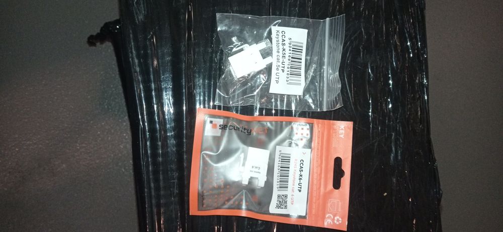 Moduły keyston RJ45