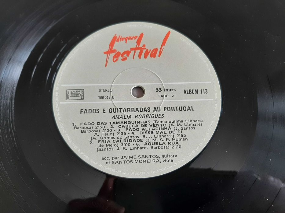 Amália Rodrigues - Fados e Guitarradas au Portugal-França-2 x Vinil LP
