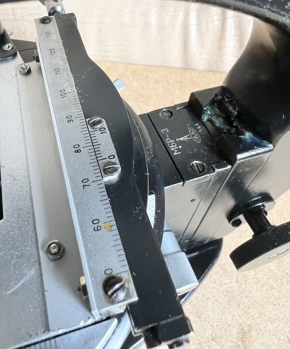 Мікроскоп МБР-3 з можливістю збільшення до 2500 крат!