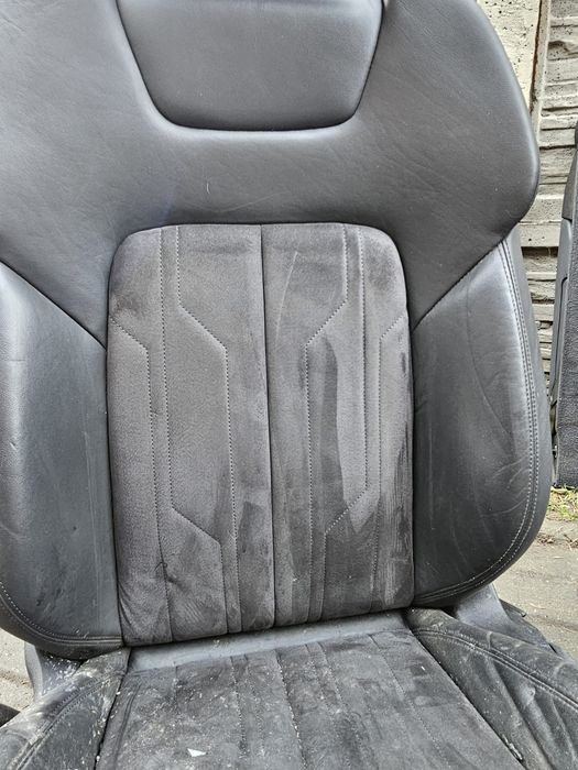 Fotel poszycie materiał stelaż kanapa audi a6 c8 sline alcantara