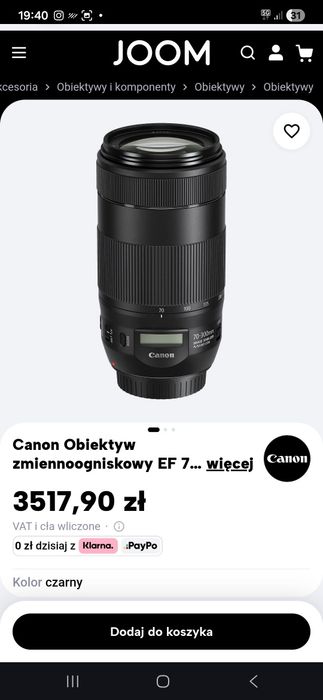 Canon EOS 650D + 3 obiektywy