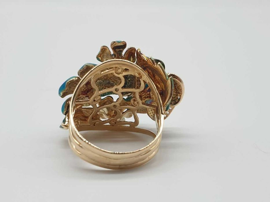 ЖІноча каблучка золото 585 проба 13.1 гр