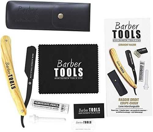 Navalha para desenho barba com laminas dupla com estojo Prenda Natal