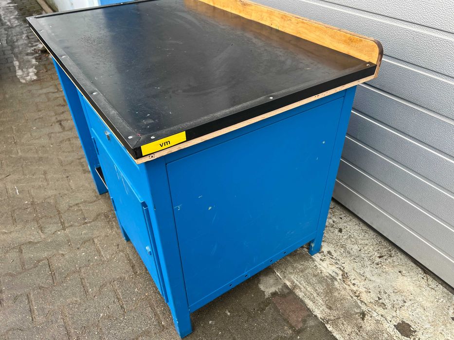 Stół warsztatowy roboczy techniczny blat 4cm holenderski 120x77x86