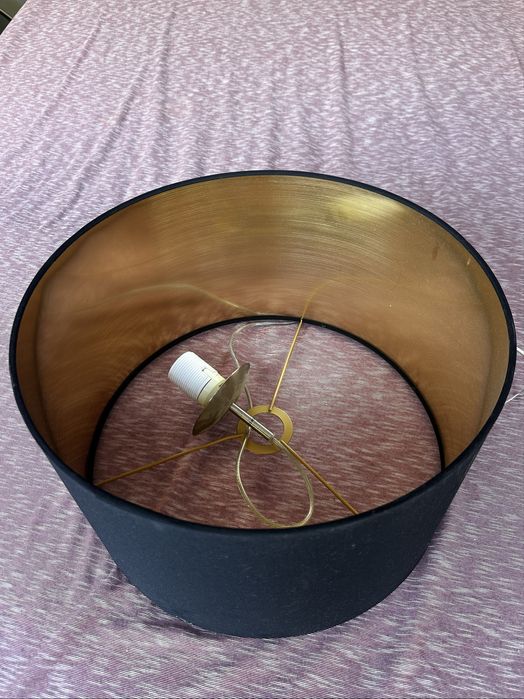 Candeeiros abajur preto / dourado