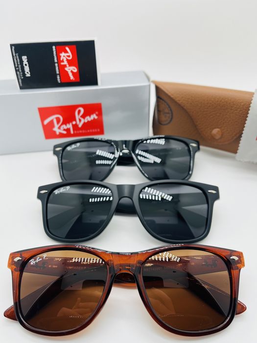 Поляризационные очки Ray Ban Wayfarer 2140P в ассортименте