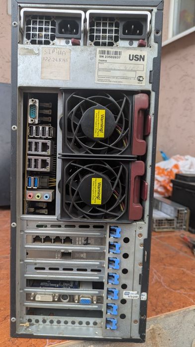Сервер Super micro 2 LGA 2011 E5 2670 40 gb