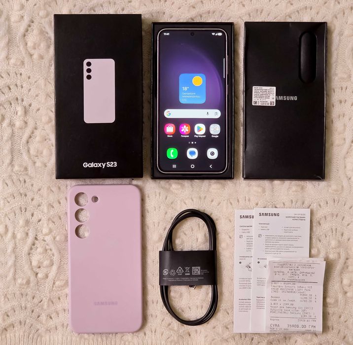 Samsung S23 256. Офіційний. Ідеальний стан. Snapdragon