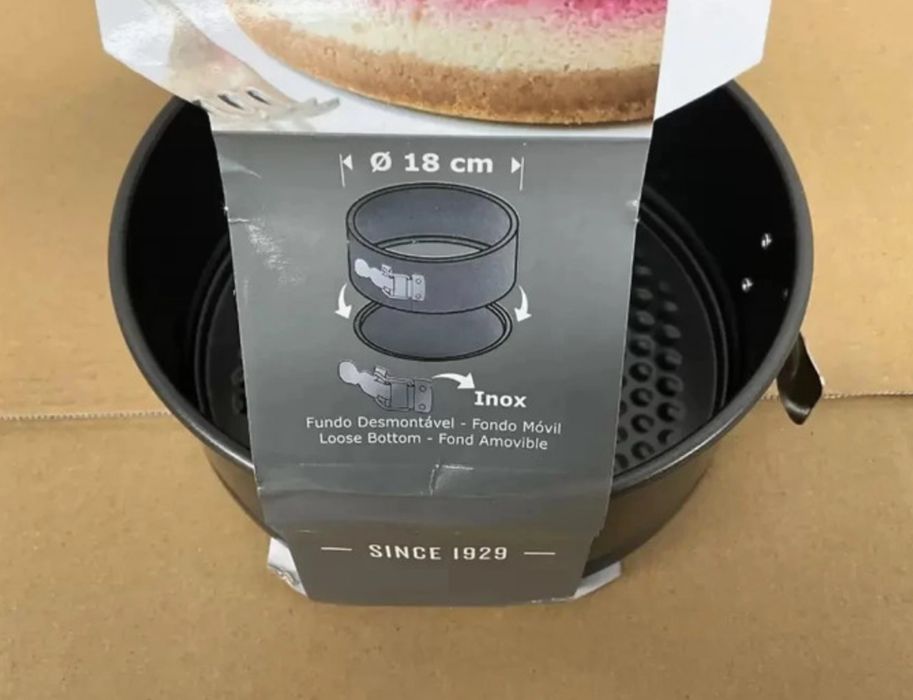 NOVO - Forma desmontável Grilo 18cm