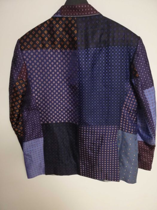 marynarka Ottavio Nuccio Gala 100% jedwab 56 Made in Italy unikat