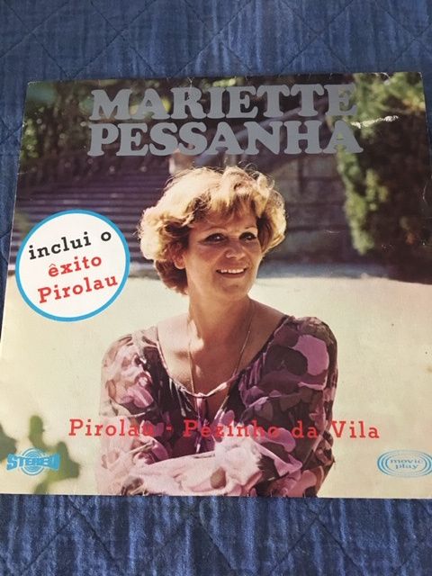 Disco vinil 45 rpm Mariette Pessanha