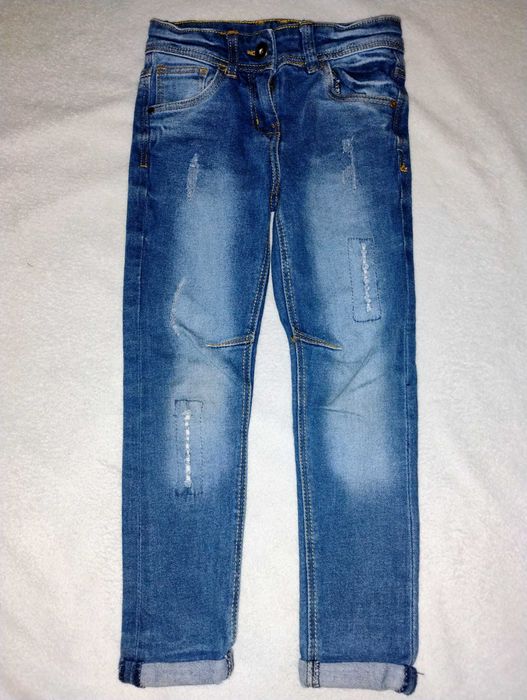 Jeansy z przetarciami George rozm.104/110