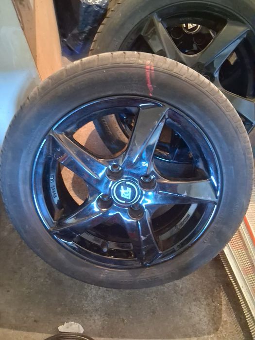 Ford Fiesta MK7 -Opony z alufelgami