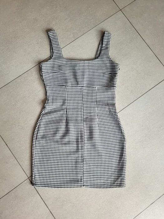 Sukienka mini na lato na ramiączkach M nowa H&M