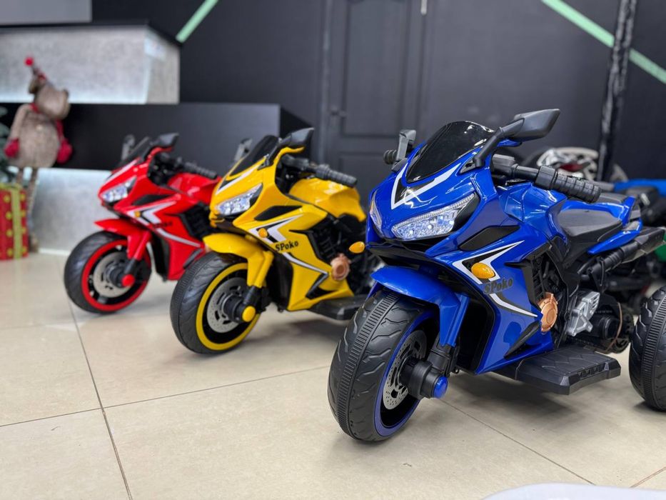 Топ! Дитячий електромобіль! Електроквадроцикл! Електромотоцикл мотоцик