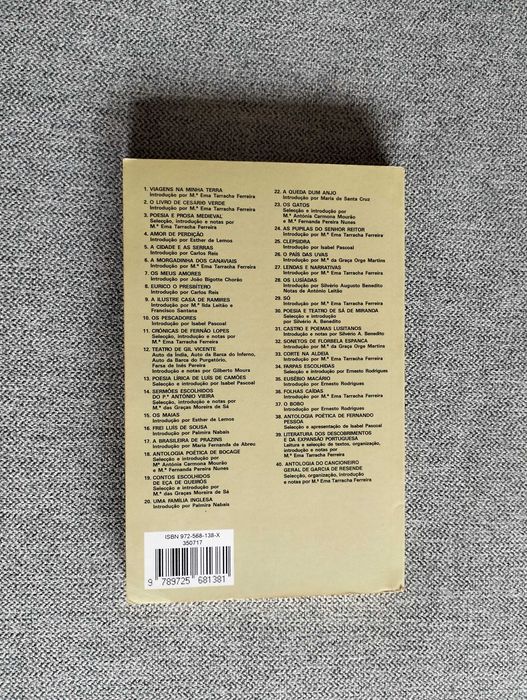 Livro "A brasileira de Prazins" de Camilo Castelo Branco
