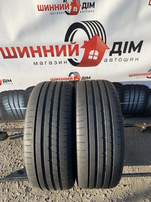 Шини  пара 245/45 R19 Dunlop літо 2021р 6,4мм