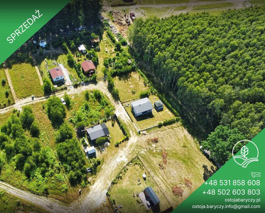 Zamień beton na las! Działka rekreacyjna 500 m² | Krośnice / Dolina Baryczy - Więcej