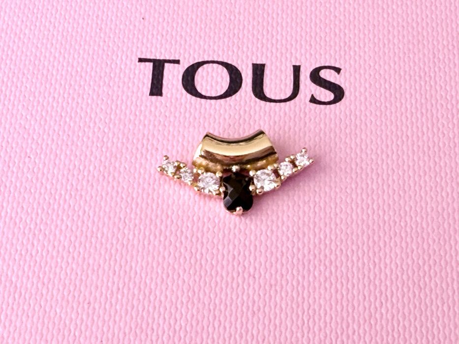 Tous nowa zawieszka srebro pozlacane